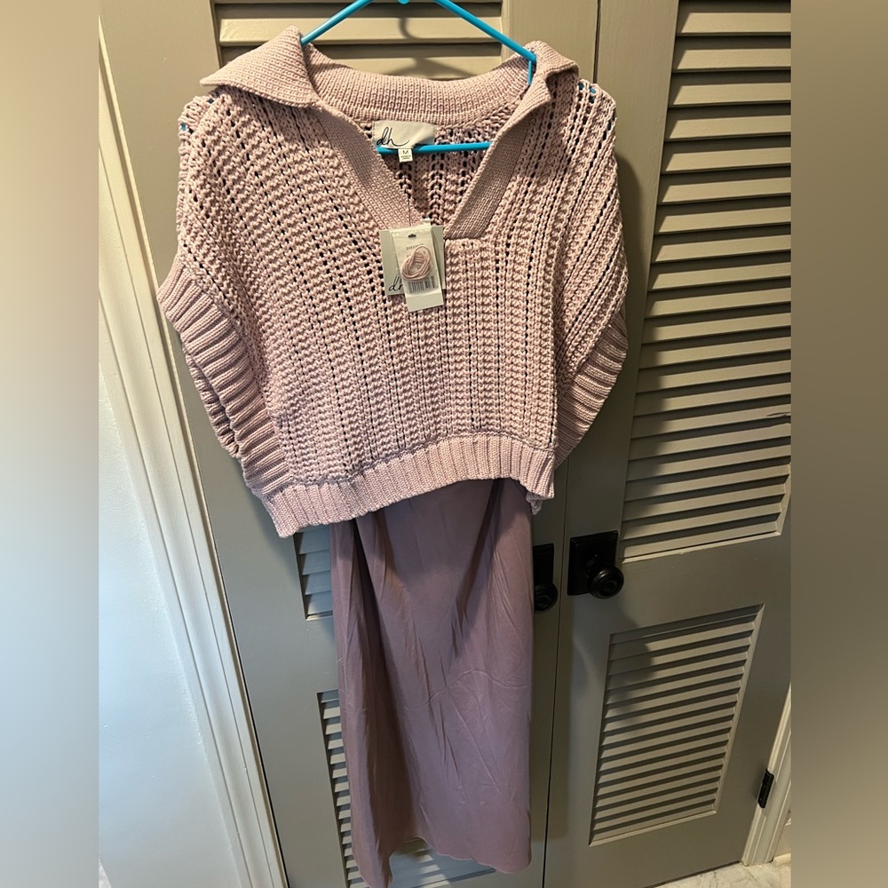 Dh New York cropped sweater dress
